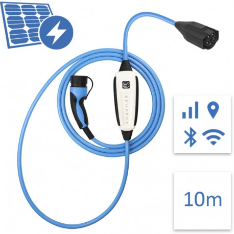 NRGkick 32A Pure PV-kasutajale GSM/GPS/SIM 10 m WLAN