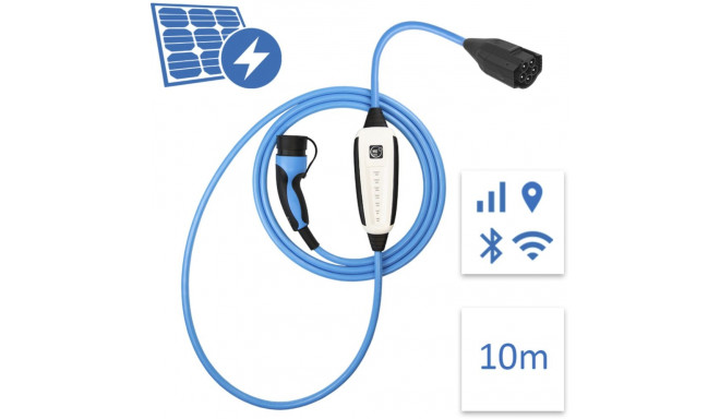 NRGkick 32A Pure PV-kasutajale GSM/GPS/SIM 10m WLAN