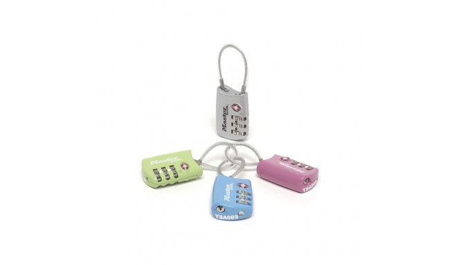Master Lock Combination Luggage Lock Color assorted TSA 4688EURD