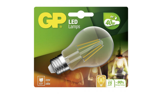 GP Lighting Filament Classic E27 4W (40W)  470 lm       GP 078203