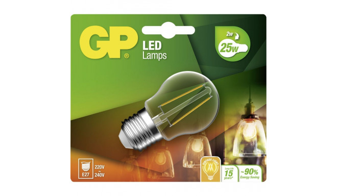 GP Lighting Filament Mini Globe E27 2W (25W) 250 lm    GP 078111
