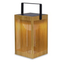 New Garden Okinawa Solar Recharge Lantern Bamboo