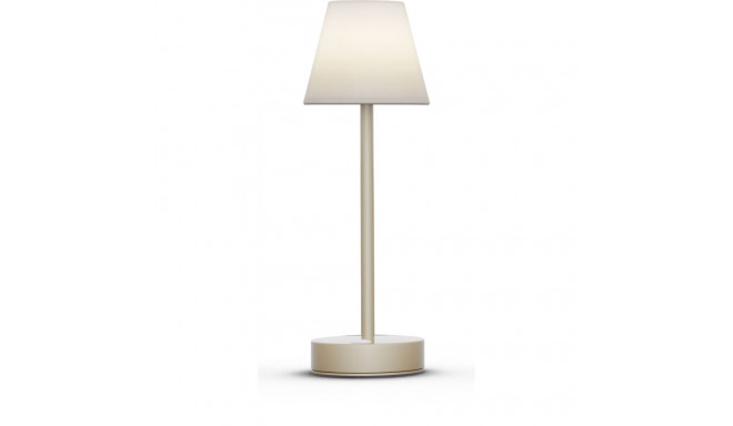 New Garden Lola Slim 30 Battery Table Lamp Brass