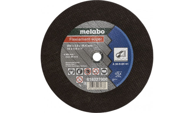 Metabo Flexiamant super 350x3,0x25,4 teras