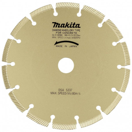 Makita B-02060 180 mm teemantlõikeketas