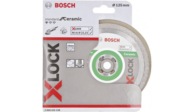 Bosch X-LOCK DIA-TS 125x 22 23 StC