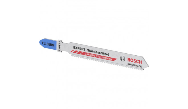 Bosch EXPERT jigsaw blades T118EHM 3Stk Stainless Steel