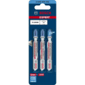 Bosch EXPERT jigsaw blades T118EHM 3Stk Stainless Steel