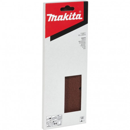 Makita P-36011 lihvpaber 120 93x230mm avadega