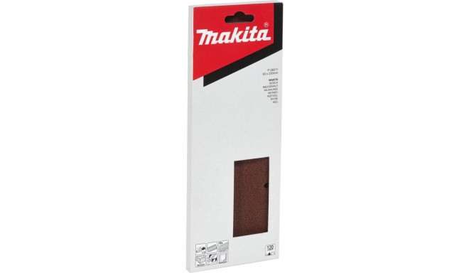 Makita P-36011 lihvpaber 120 93x230mm avadega