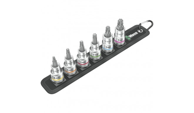 WERA Belt C 3 TORX HF Zyklop otsikupesade komplekt TORX hoidmisfunktsiooniga
