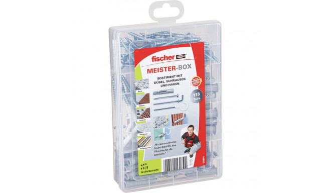Fischer MeisterBox UX + kruvid + konksud
