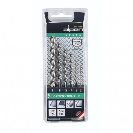 Alpen Cassette HSS koobalt Forte TM 6