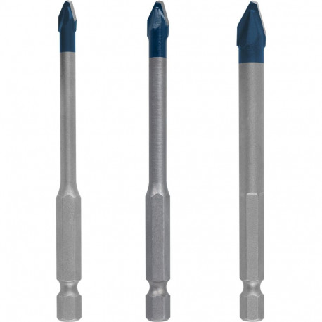 Bosch EXPERT HEX-9 HardCeramic otsikud, 3 tk komplekt 5/6/8