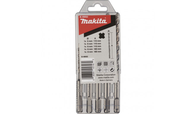 Makita B-49052 SDS-VPLUS Drill Set Nr2 5pcs.
