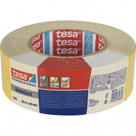 Tesa Duct Tape 50m x 18mm profi kollane 04662