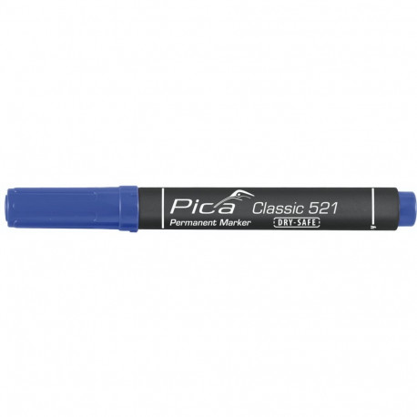 Pica Permanentmarker 2-6mm, Wedge Tip, blue