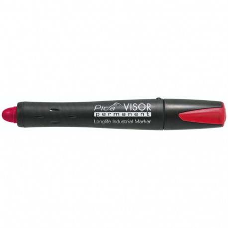 Pica VISOR permanent Marker, red
