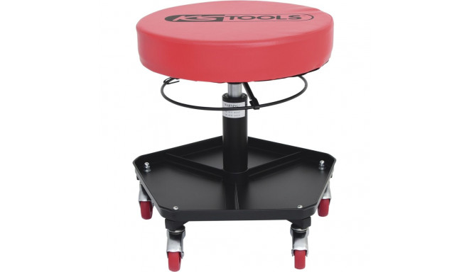 KS Tools töökoja mobiilne reguleeritava kõrgusega taburet