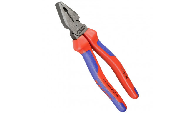 KNIPEX suure jõudlusega kombineeritud tangid atramentiseeritud pol. 200 mm