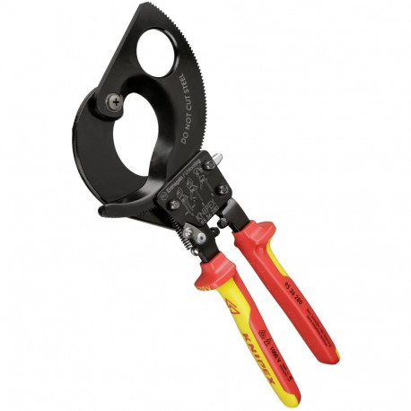 KNIPEX kaablikäärid 280 mm hammasratta mehhanismiga