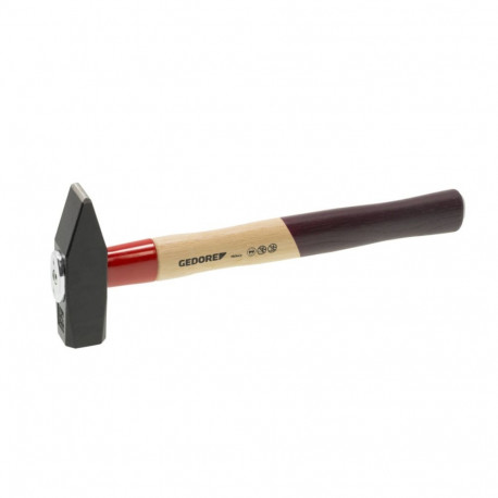 GEDORE Locksmith's Hammer ROTBAND-PLUS hickory handle 500g