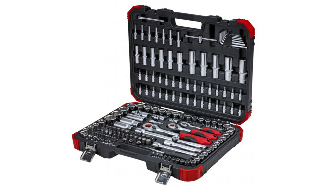 GEDORE red Socket Set 1/4  + 3/8  + 1/2  172-pieces