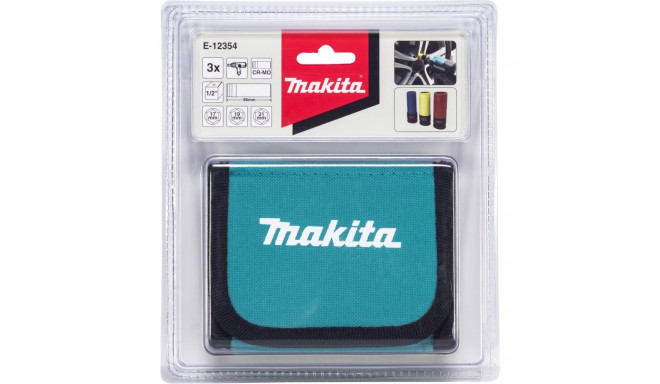 Makita E-12354 Socket Set 3pcs    1/2