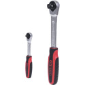 KS Tools SlimPOWER pööratav narrekomplekt, 2-osaline 1/4 + 1/2