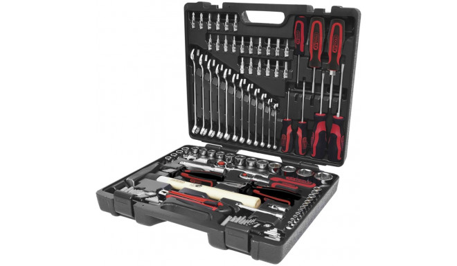KS Tools 1/4 +1/2 CHROMEplus universaalne tööriistakomplekt 97 tk
