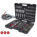 KS Tools 1/4 + 3/8 + 1/2 CHROMEplus padrunikomplekt 195 osa