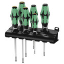 WERA 334/355/6 Kraftform Plus Lasertip kruvikeerajate komplekt