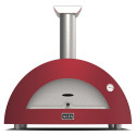 Alfa Forni Moderno 3 Pizzat Puuküttega Punane