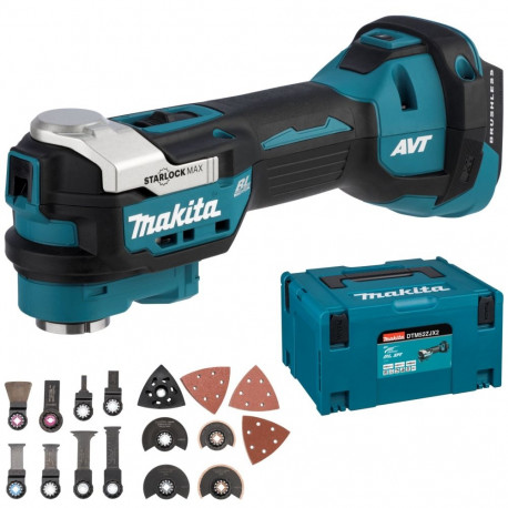Makita DTM52ZJX2 juhtmevaba multitööriist