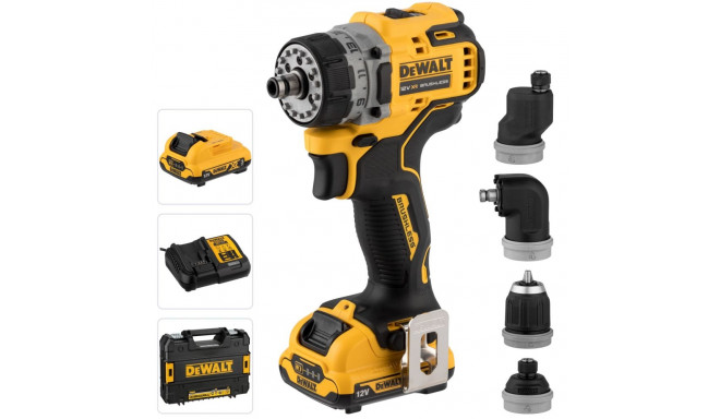 DeWalt DCD703L2T-QW juhtmeta puur-kruvikeeraja