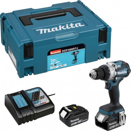 Makita DDF489RTJ juhtmevaba trell-kruvikeeraja