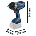 Bosch GDS 18V-1000 Professional Juhtmevaba Lööktrell
