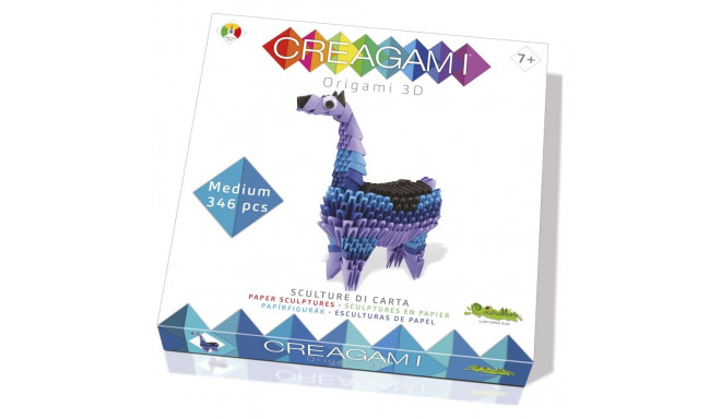 Creagami origami 3D laama 346 osa