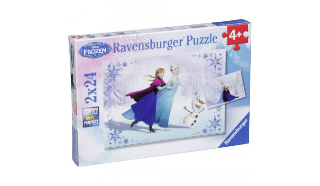 Ravensburger Sisters Always 2 X 24 pcs Puzzle  Disney Frozen