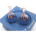 Trousselier Music Box  Dancing Sophie la Girafe, Milky Way