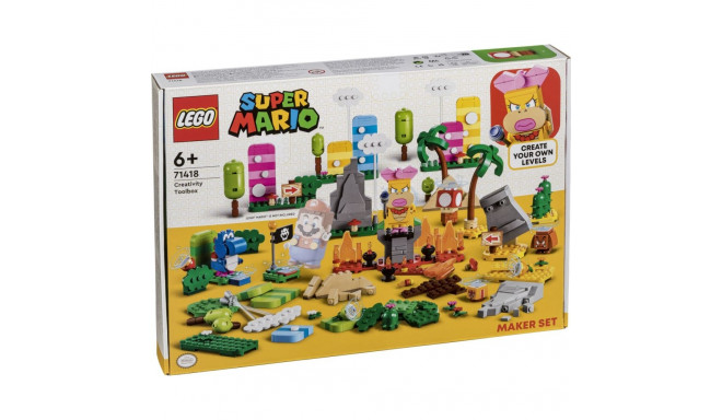 LEGO Super Mario 71418 loovuse tööriistakast komplekt