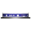 1x10 Verbatim M-Disc BD-R BluRay 25GB 4x Speed Cakebox printable
