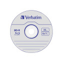 1x10 Verbatim BD-R Blu-Ray 25GB 6x Speed, white blue Cakebox