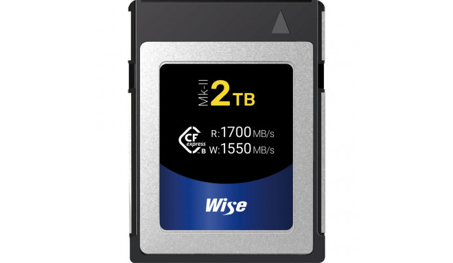 Wise CFexpress Type B        2TB R:1700MBs W:1550MBs