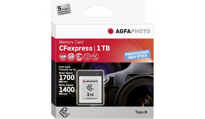 AgfaPhoto CFexpress          1TB Professional High Speed