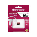 Transcend microSDHC 16GB Klassi 10 UHS-I 400X