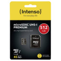 Intenso microSDXC mälukaart 512GB Class 10 UHS-I Premium