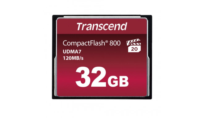 Transcend Compact Flash 32GB 800x