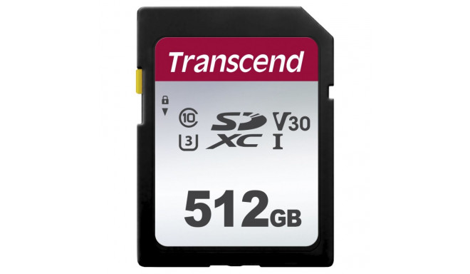 Transcend SDXC 300S 512GB Class 10 UHS-I U3 V30