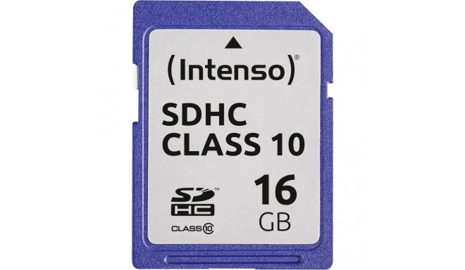 Intenso SDHC kaart 16GB Class 10